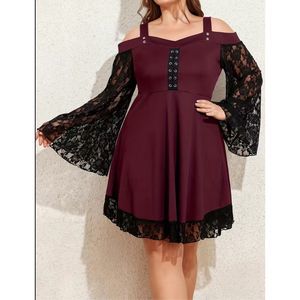 ❗️NWOT / Gothic Style / Bell Lace Sleeves / 22 Plus